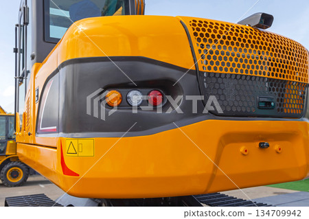 Construction Machine Rear Lights Construction Machine Rear Lights 134709942