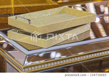 Gold Decorative Trays Gold Decorative Trays 134710083