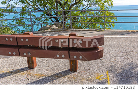 Road Barrier Sea Coast 134710188