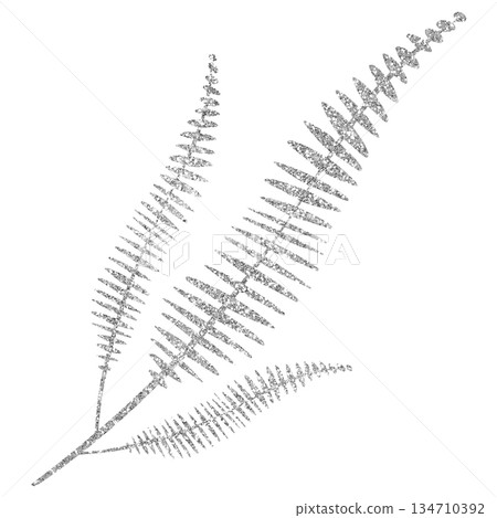 Illustration material: Plants, Silver 134710392