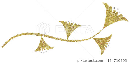 插圖素材 植物 金銀 插圖素材 植物 金銀 134710393