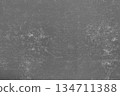 Gray scratched metal style grunge texture background 134711388