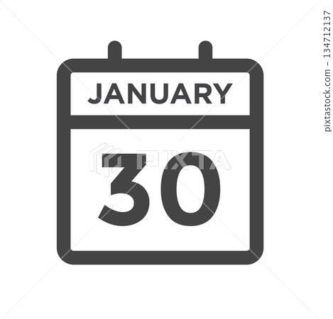 January 30 Calendar Day or Calender Date for Deadlines or Appointment January 30 Calendar Day or Calender Date for Deadlines or Appointment 134712137