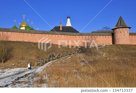 Suzdal, Russia, Spaso-Evfimiev Monastery Suzdal, Russia, Spaso-Evfimiev Monastery 134713337