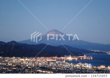 Mount Fuji and Suruga Bay as seen from Nihon-daira Mount Fuji and Suruga Bay as seen from Nihon-daira 134715855