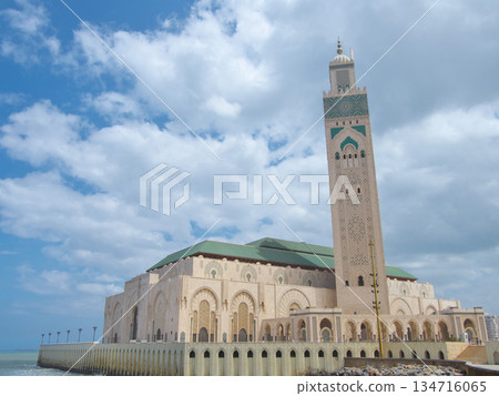 Casablanca Hassan II Mosque May Casablanca Hassan II Mosque May 134716065
