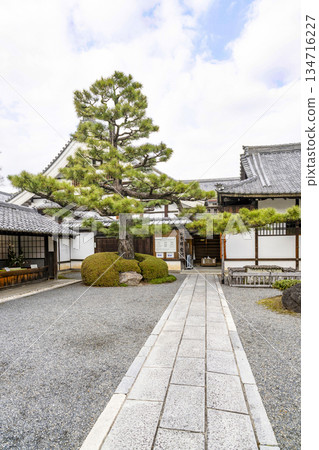Daikakuji Temple (Kyoto) in winter 134716227