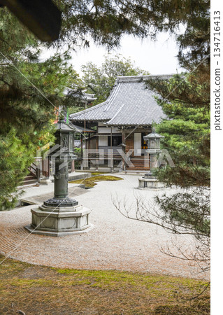 Daikakuji Temple (Kyoto) in winter 134716413