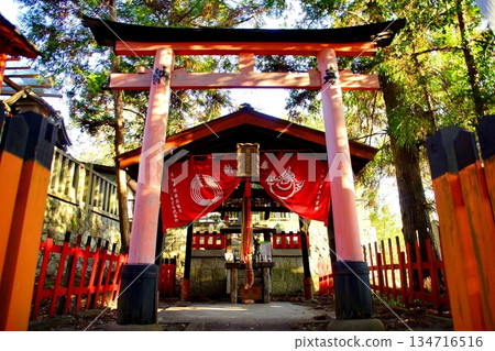 Kyoto Prefecture, Fushimi Inari Taisha Shrine, Toyooka Takinishinten, Fukakusa Yabunouchicho, Fushimi Ward, Kyoto City, February 2022 Kyoto Prefecture, Fushimi Inari Taisha Shrine, Toyooka Takinishinten, Fukakusa Yabunouchicho, Fushimi Ward, Kyoto City, February 2022 134716516