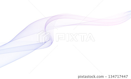 彩色波浪背景線白色背景背景用於演示等。 134717447