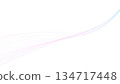 Color wave background line White background Background for presentations, etc. 134717448