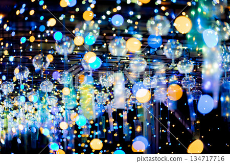 [Tobishima Village, Aichi Prefecture] Tobishima Yoi Akari: A Spectacular View of Wind Chimes and Illuminations 134717716