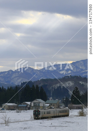 Banetsu西線與雪景 Banetsu西線與雪景 134717980