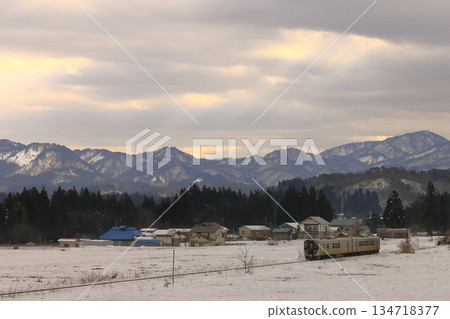 Banetsu西線與雪景 Banetsu西線與雪景 134718377
