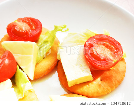 Cheese-like tofu marinated in miso - a Western-style snack for parties Cheese-like tofu marinated in miso - a Western-style snack for parties 134718612