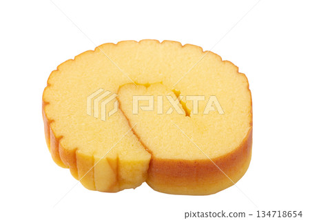 透明背景上的伊達卷切片（png） 134718654