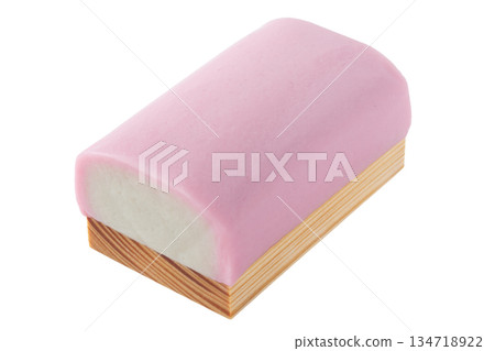 粉紅色魚板，透明背景（png） 134718922