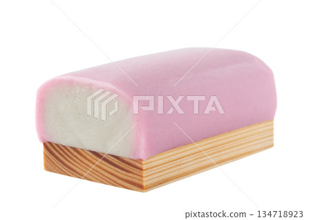 粉紅色魚板，透明背景（png） 134718923