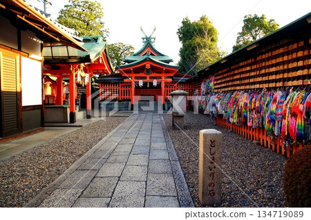 Kyoto Prefecture, Fushimi Inari Taisha Shrine, Higashimaru Shrine, Fukakusa Yabunouchi-cho, Fushimi Ward, Kyoto City, February 2022 Kyoto Prefecture, Fushimi Inari Taisha Shrine, Higashimaru Shrine, Fukakusa Yabunouchi-cho, Fushimi Ward, Kyoto City, February 2022 134719089