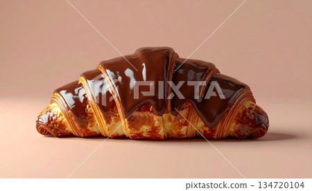 Chocolate Glazed Croissant 134720104