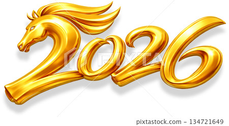 golden number symbol made of inflatable balloon isolated on white golden number symbol made of inflatable balloon isolated on white 134721649