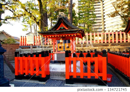 京都府,伏見稻荷大社,熊野神社(伊邪那美大神),京都市伏見區深草藪之內町,2022 年 2 月 京都府,伏見稻荷大社,熊野神社(伊邪那美大神),京都市伏見區深草藪之內町,2022 年 2 月 134721745