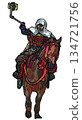 [Character] Selfie-taking cavalry warrior 134721756