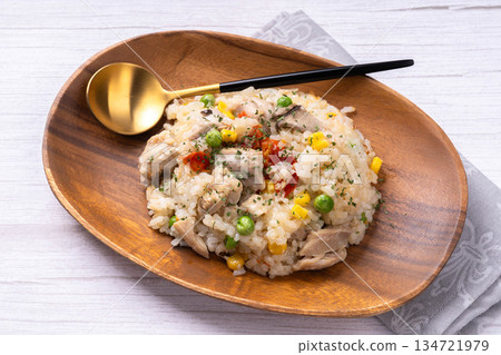 Chicken pilaf 134721979