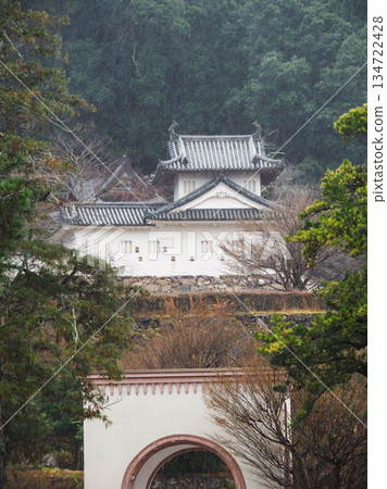Izushi Castle ruins in Izushi-cho, Toyooka City, Hyogo Prefecture Izushi Castle ruins in Izushi-cho, Toyooka City, Hyogo Prefecture 134722428