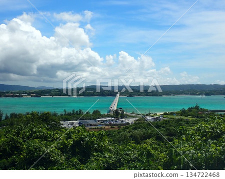 Kouri Island, Okinawa, remote island, Nakijin Village, northern Okinawa Prefecture, Okinawa Drive, Kouri Bridge Kouri Island, Okinawa, remote island, Nakijin Village, northern Okinawa Prefecture, Okinawa Drive, Kouri Bridge 134722468