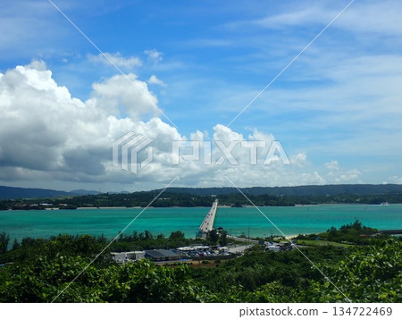 沖繩縣古利島，偏遠島嶼，今歸仁村，沖繩縣北部，沖繩大道，古利橋 134722469