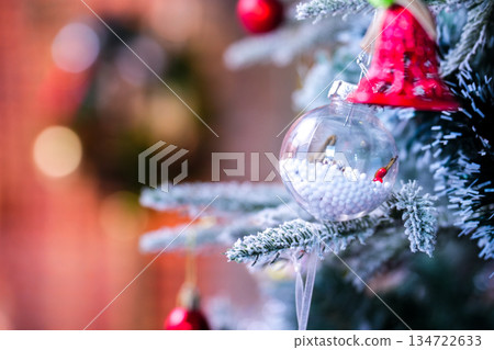 Christmas Tree decoration for festival celebration 134722633
