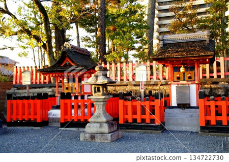 Kyoto Prefecture, Fushimi Inari Taisha Shrine, Kumano Shrine & Fujio Shrine, Fukakusa Yabunouchicho, Fushimi Ward, Kyoto City, February 2022 Kyoto Prefecture, Fushimi Inari Taisha Shrine, Kumano Shrine & Fujio Shrine, Fukakusa Yabunouchicho, Fushimi Ward, Kyoto City, February 2022 134722730