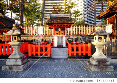 Kyoto Prefecture, Fushimi Inari Taisha Shrine, Fujio Shrine (Prince Toneri), Fukakusa Yabunouchicho, Fushimi Ward, Kyoto City, February 2022 Kyoto Prefecture, Fushimi Inari Taisha Shrine, Fujio Shrine (Prince Toneri), Fukakusa Yabunouchicho, Fushimi Ward, Kyoto City, February 2022 134722831