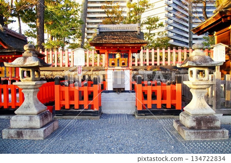 京都府，伏見稻荷大社，藤夫神社（舍人王子），深草藪之內町，伏見區，京都市，2022 年 2 月 134722834
