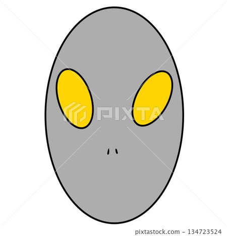 外星人臉簡單 134723524