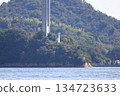 Kourasaki Lighthouse on Umashima Island 134723633