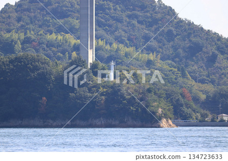 Kourasaki Lighthouse on Umashima Island Kourasaki Lighthouse on Umashima Island 134723633