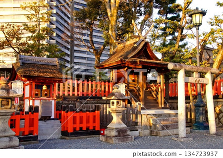 京都府，伏見稻荷大社、藤尾神社和靈光社，京都市伏見區深草藪之內町，2022 年 2 月 134723937