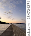 Sunset and the Seto Inland Sea 134724274
