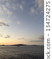 Sunset and the sea 134724275