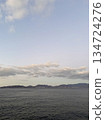 The sea at dusk 134724276