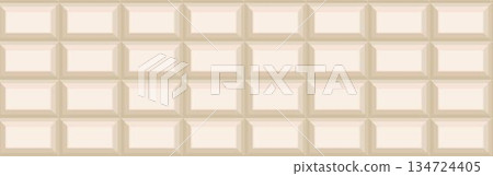 White chocolate background texture. Banner material for Valentine's Day sales and events. 134724405