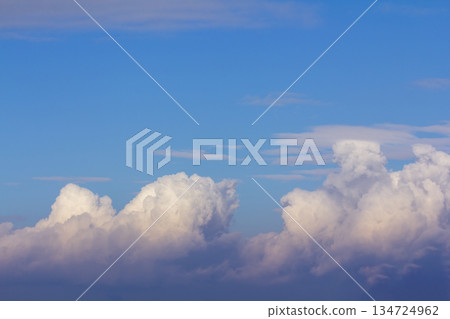 blue sky with clouds blue sky with clouds 134724962