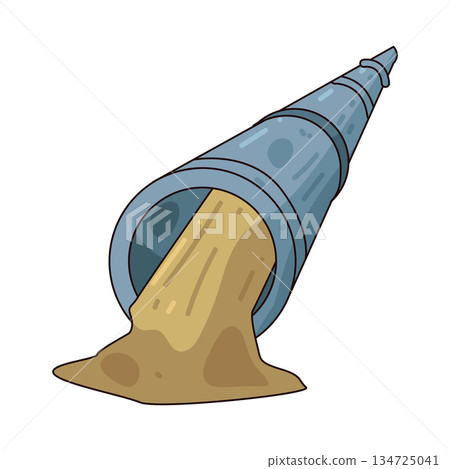 illustration of Oil Pipeline illustration of Oil Pipeline 134725041