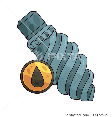 illustration of Drill Bit illustration of Drill Bit 134725043