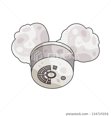 illustration of Smoke Detector 134725058