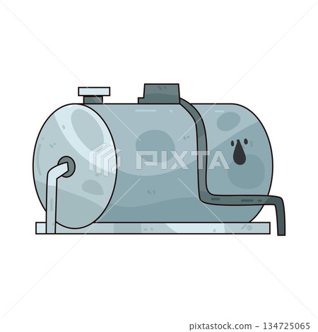 illustration of Fuel Tank 134725065