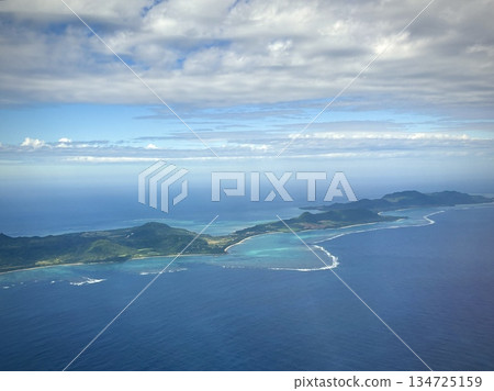 Over the northern part of Ishigaki Island 134725159