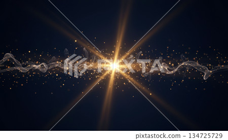 閃閃發光的鏡頭光暈背景 閃閃發光的鏡頭光暈背景 134725729